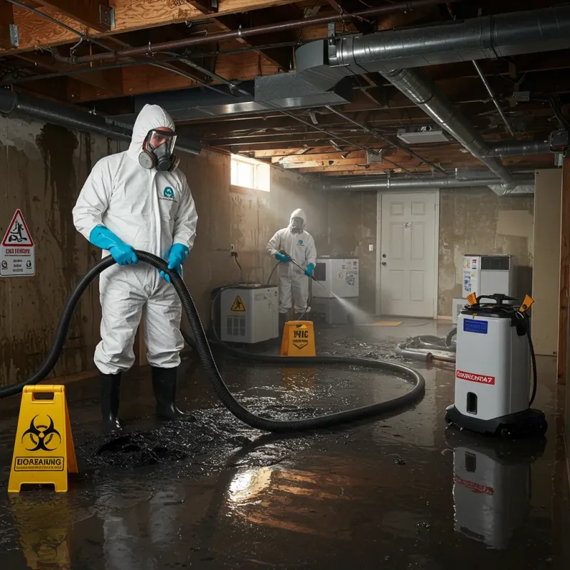 Sewage Backup Cleanup Service in Edinboro, PA